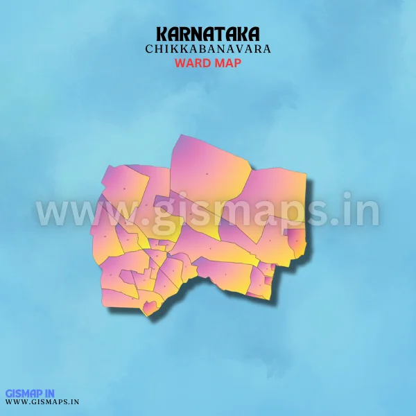 Chikkabanavara Ward Map (Karnataka)